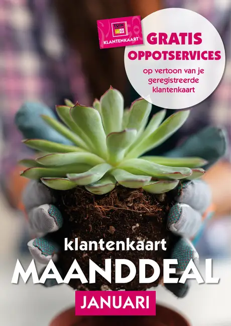 Klantenkaart actie januari