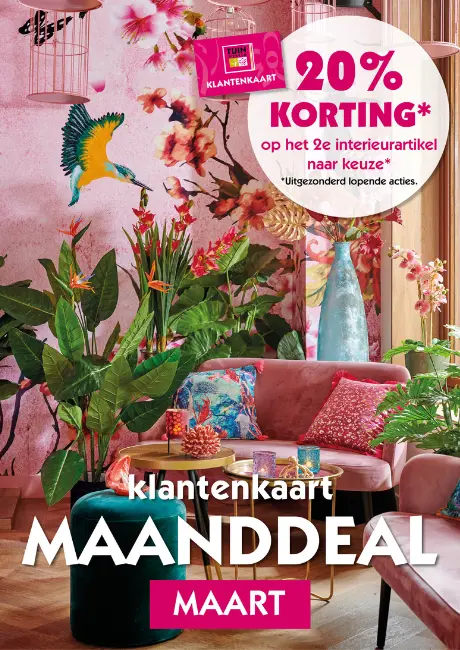 Klantenkaart deal maart