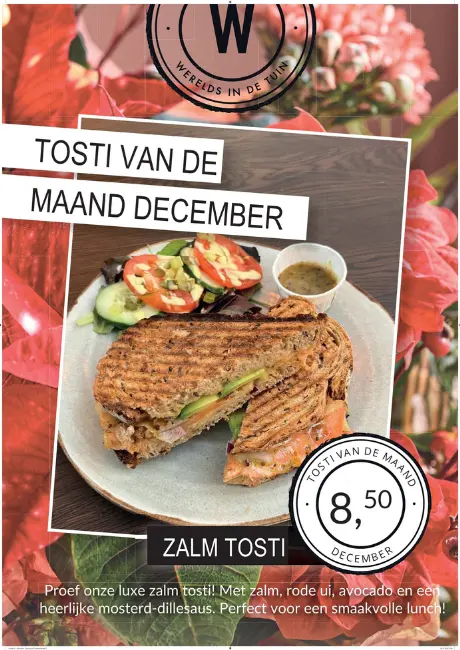 Tosti van de maand december