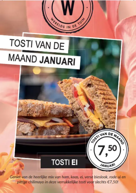 Tosti van de maand januari