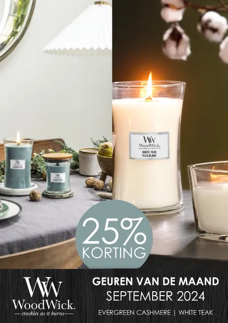 Woodwick actie september